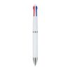 Stylo 4 couleurs Blanc | sans marquage | non disponible | non disponible