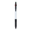 Stylo 3 couleurs Berlin Blanc-Noir