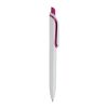 Stylo bille Click Shadow Fabriqué en Allemagne Blanc-Rose foncé | Tampographie 1 couleur | à 90 degrés du clip | 40 mm x 8 mm | non disponible