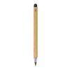 Crayon et règle en bambou durables Nature | sans marquage | non disponible | non disponible | non disponible