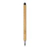 Crayon et règle en bambou durables Nature | sans marquage | non disponible | non disponible | non disponible