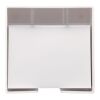 Bloc de papier 10x10x10cm FSC dans une boîte cubique avec compartiments Blanc | sans marquage | non disponible | non disponible | non disponible