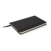 Cahier R-PET/PU GRS A5 noir | sans marquage | non disponible | non disponible | non disponible