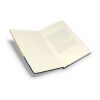 Carnet de notes en jute R-PET GRS Noir | sans marquage | non disponible | non disponible | non disponible