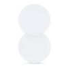 Miroir compact coulissant Poise Blanc | sans marquage | non disponible | non disponible