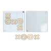 Sous-verre Tic-Tac-Toe Blanc | sans marquage | non disponible | non disponible