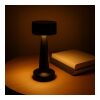 Lampe de table Lumo avec 3 modes d'éclairage et variateur de lumière Noir