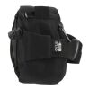 Sac à bandoulière R-PET avec cordon de serrage Noir | sans marquage | non disponible | non disponible | non disponible