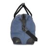 Sac de week-end en toile de coton recyclé Harper Bleu foncé | Transfert numérique | sur la pochette | 120 mm x 120 mm
