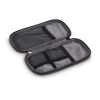 Sac organiseur Kyra 210D en rPET enduit PU 20 x 11,5 x 2 cm bleu/noir | sans marquage | non disponible | non disponible