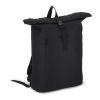 R-PET 600D Rolltop sac à dos 20L Noir | sans marquage | non disponible | non disponible