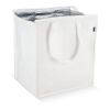 R-PET Sac isotherme non tissé 33x 25,5 x 37cm 75g/m² Blanc | sans marquage | non disponible | non disponible