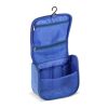 Trousse de toilette de voyage Kora en rPET 300D Bleu / Blanc | sans marquage | non disponible | non disponible
