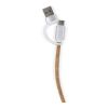 FSC cork 3 in 1 PD charging & data cable Nature | sans marquage | non disponible | non disponible | non disponible