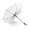 Daintree 190T Pongee 21.5" Parapluie pliable coupe-vent Auto open Blanc