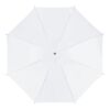 Bosco 190T Polyester 23" Parapluie à bâton Ouverture automatique Blanc | sans marquage | non disponible | non disponible