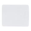 Tapis souris microfibre, picots silicone, 18 × 22 cm, sublimation. Blanc | sans marquage | non disponible | non disponible
