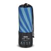 Serviette de plage R-PET à séchage rapide 100 × 180 cm, sublimation Bleu / Blanc