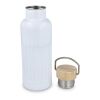 Bouteille isotherme en acier inoxydable recyclé 500 ml Blanc | sans marquage | non disponible | non disponible