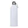 Bouteille à simple paroi R-SS avec mousqueton 750ml Blanc