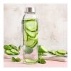 Bouteille d’eau en verre 500ml Transparent | sans marquage | non disponible | non disponible | non disponible