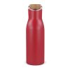 Bouteille isotherme avec couvercle en bambou 500ml Rouge foncé | sans marquage | non disponible | non disponible | non disponible