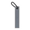 Étiquette de bagage réfléchissante 30 x 145 cm Gris | sans marquage | non disponible | non disponible