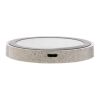 Chargeur sans fil rond en fibre de paille de 5W marron | sans marquage | non disponible | non disponible