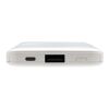 Batterie de secours 5000 mAh avec câble intégré blanc | sans marquage | non disponible | non disponible