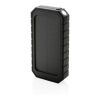 Powerbank solaire 10.000mAh et 10W en plastique recyclé RCS noir | sans marquage | non disponible | non disponible