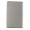Powerbank 5000mAh et 5W en aluminium recyclé RCS Orion argent | sans marquage | non disponible | non disponible