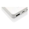 Powerbank 5000mAh avec induction 5W en plastique recyclé RCS blanc | sans marquage | non disponible | non disponible