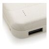 Powerbank avec induction en plastique recyclé RCS blanc | sans marquage | non disponible | non disponible