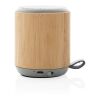Enceinte sans fil 3W en bambou et tissu marron | sans marquage | non disponible | non disponible
