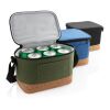 Sac isotherme double ton avec finition liège vert | sans marquage | non disponible | non disponible | non disponible