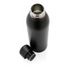 Bouteille isotherme en acier inoxydable recyclé RCS noir | sans marquage | non disponible | non disponible