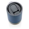 Mug en acier inoxydable recyclé RCS bleu | sans marquage | non disponible | non disponible
