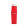 Bouteille biologique produite en Europe double ouverture - 500 ml rouge | sans marquage | non disponible | non disponible