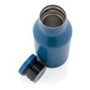 Bouteille compacte en acier inoxydable recyclé RCS bleu | sans marquage | non disponible | non disponible