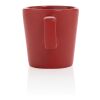 Tasse à café céramique au design moderne rouge | sans marquage | non disponible | non disponible
