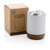 Tasse isotherme avec finition liège blanc | sans marquage | non disponible | non disponible | non disponible