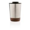 Tasse à café en liège et en acier inoxydable GRS argent | sans marquage | non disponible | non disponible