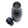 Bouteille isotherme en acier pleine couleur bleu | sans marquage | non disponible | non disponible