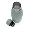 Bouteille isotherme en acier pleine couleur vert | sans marquage | non disponible | non disponible