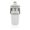 Bouteille isotherme 500ml avec bouchon double fonction blanc | sans marquage | non disponible | non disponible