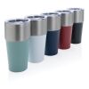 Mug 500ml en acier recyclé certifié RCS Fluid blanc | sans marquage | non disponible | non disponible