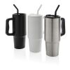 Mug 900ml en acier inoxydable recyclé Embrace RCS argent | sans marquage | non disponible | non disponible