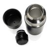 Bouteille isotherme 500ml avec tasse Thermocup RCS noir