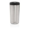 Mug 400ml en acier recyclé RCS Avira Alix argent | sans marquage | non disponible | non disponible