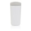 Mug 400ml en acier recyclé RCS Avira Alix blanc | sans marquage | non disponible | non disponible